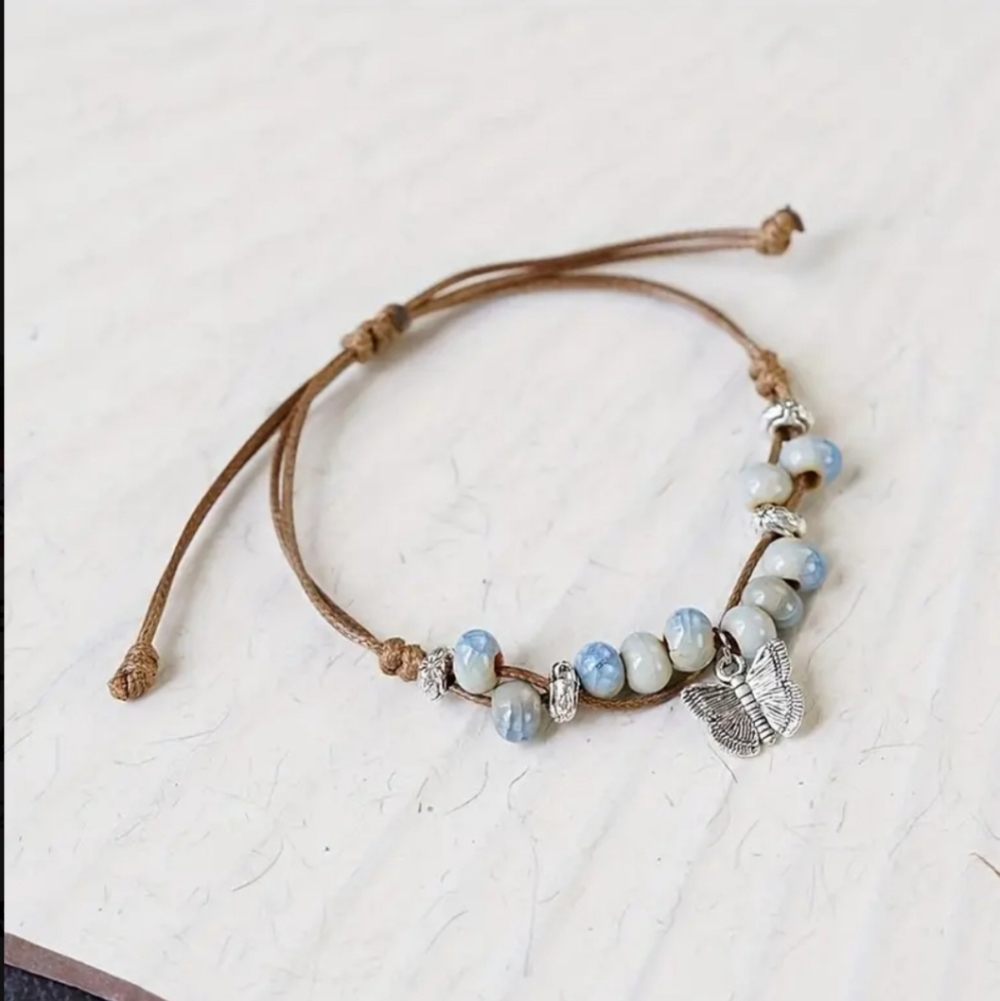 Retro Butterfly Bracelet